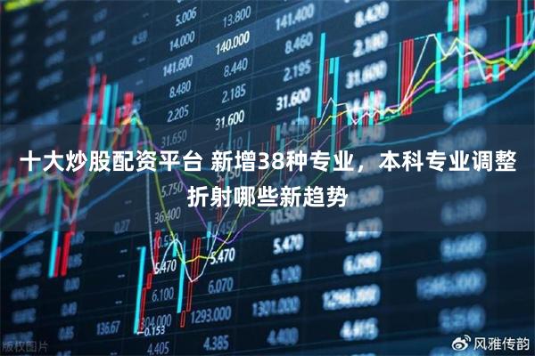 十大炒股配资平台 新增38种专业，本科专业调整折射哪些新趋势